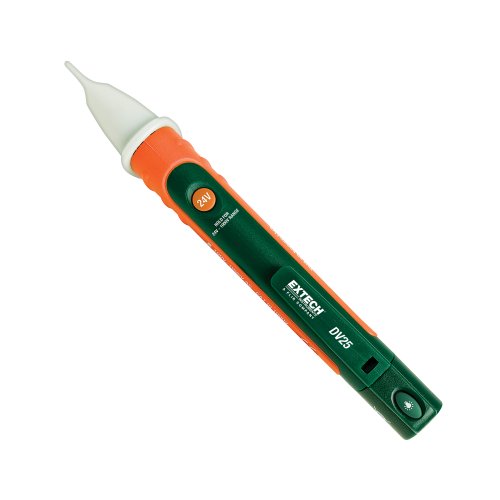 Extech DV25 Wechselstrom-Spannungsdetektor mit zwei Messbereichen und Taschenlampe Cover
