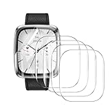 Natbok 5 Pack Screen Protector for Smartwatch Amazfit Active 2 Square,Soft Flexible TPU Film Screen Protector for Amazfit Active 2 1.75