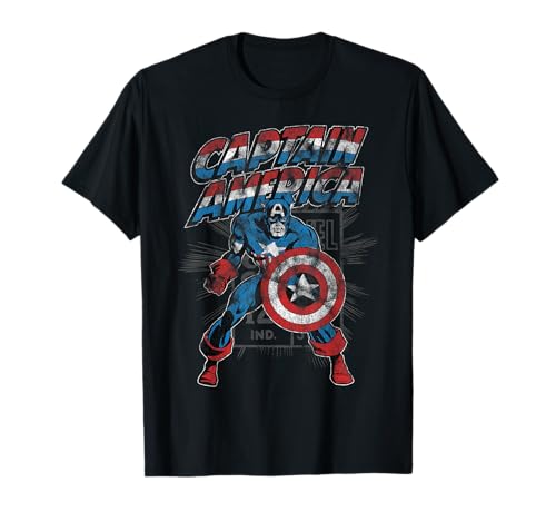 Marvel Captain America Retro T-Shirt