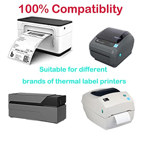 Teinewby 2.25"X1.25" Direct Thermal Labels, Self-Adhesive Address Shipping Thermal Stickers, Bpa&Bps Free Square Label For Thermal Label Printer-1 Roll,1000 Labels #TOP2