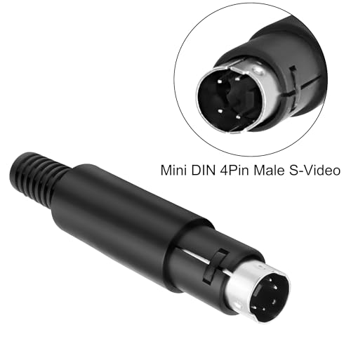 Adaptador MEIRIYFA Mini DIN 4 pines macho x4 miniatura 3