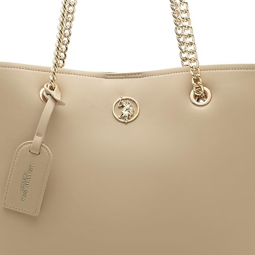 Image of Gabby Solid Tote Handbag |Multi Pockets For Women| Stylish Handbag For Women |Office Bag And Everyday Use