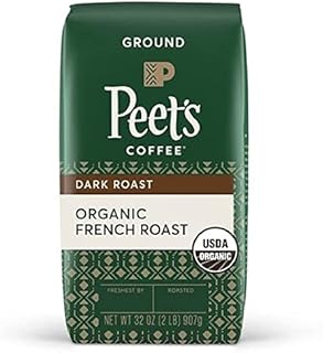 PEET'S Organic Ground French Roast, 32 Oz