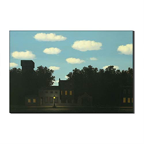 Peinture à l'huile Magritte pour sublimer la déco de votre salon