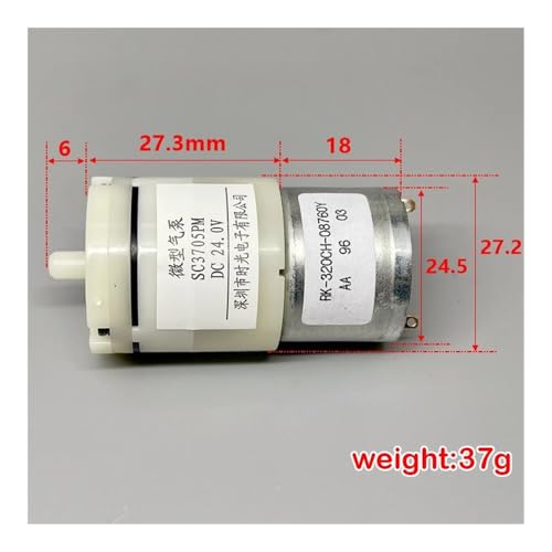 Pompe à air DC 12-24V 320 pompe à diaphragme de précision longue durée - 3