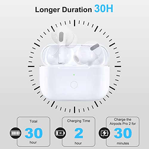 Compatible For Airpods Pro 2 Generation Charging Case Replacement, Compatible For Wireless Airpods Pro 2 Charger Case With Bluetooth Pairing Sync Button #TOP2