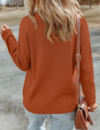 Image of Zeagoo Sweaters for Women Fall Outfits Trendy 2026 Long Sleeve Shirts Bussiness Casual Knit Pullover Sweater Tops
