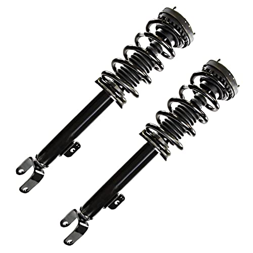 Image of Detroit Axle - RWD Front Struts with Coil Spring + Rear Shock Absorbers Replacement for 2014-2023 Dodge Charger - 4pc Set