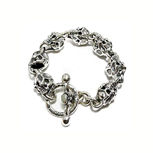 Amazon | TRAVIS WALKER/トラヴィスワーカー スカルブレスレットBRS106