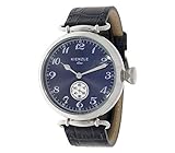 Quarz Retro Edelstahl Lerderband kleine Sekunde