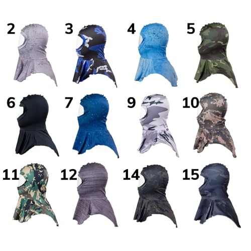 Balaclava Com Proteção Solar UV 50+ (BR, Alfa, Único, Vinho)