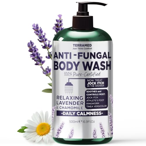 Image of Antifungal Body Wash with Lavender Essential Oil 1% Tolnaftate Jock Itch
