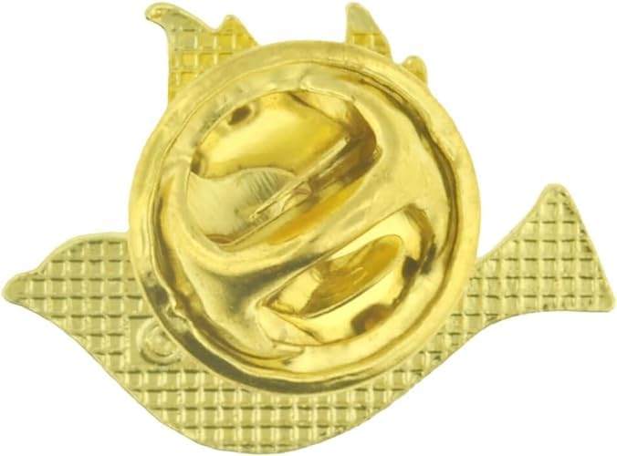 Image of PinMart Bird Enamel Pins - Lapel Pins for Hats, Jackets & Bags