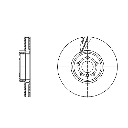 Disque de frein Blue Print ADBP430020 pour stopper les vibrations au volant