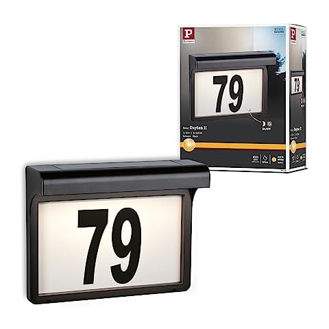 Paulmann Solar House Number Light Dayton II Cover