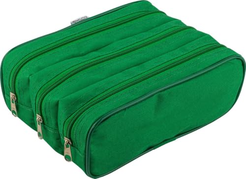 Estojo Triplo, Goodie, Lona, Mega Colors, Sortido