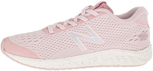 New Balance Kids' Fresh Foam Arishi NXT V1 Bungee Running Shoe, Conch Shell/Silver, 4 M US Toddler | Image 7