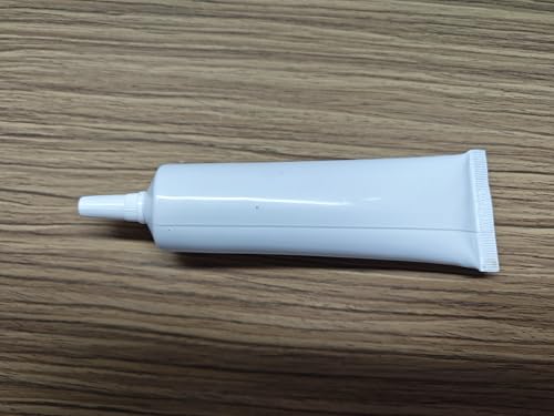 Breliter Waterproof Caulk - Flexible Gap Filler, Strong Adhesive for Bathroom & Kitchen Repair,Non-Toxic, No-Gun Needed (5.29 oz, White, Includes Spatula)