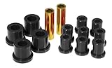 Prothane 4-1002-BL Black Rear Spring Eye and Shackle Bushing Kit