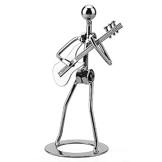 Cyrank Statue de Joueur de Guitare, Figurine de Collection de Joueur de Musicien de Fer en métal Guitare Rock Sculpture décor de Musique pour Bureau Bureau décor à la Maison - Les Beatles, Paul McCartney, John Lennon, RIngo Starr, George Harrison Cyrank Statue de Joueur de Guitare, Figurine de Collection de Joueur de Musicien de Fer en métal Guitare Rock Sculpture décor de Musique pour Bureau Bureau décor à la Maison – Image 4