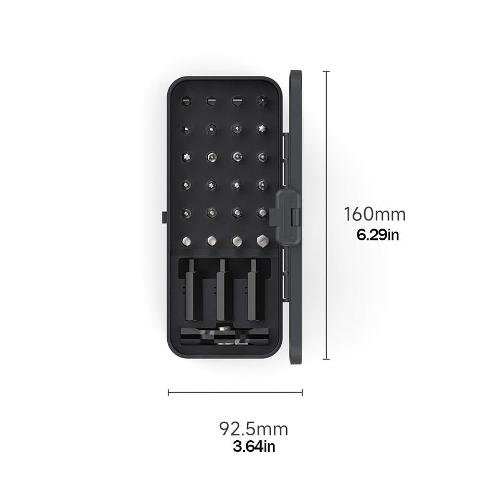 Zestawy śrubokrętów Wkrętak 24 w 1, Ulepszony zestaw śrubokrętów magnetycznych 24 w 1 Multi Bit, Zestaw śrubokrętów magnetycznych, Uniwersalny klucz grzechotkowy Wkrętak S2 Magnetyczne bity, Odłączany