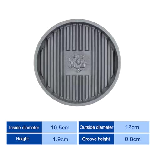 Image of 2PCS Plunger Tray Plunger Mat,Universal Toilet Plunger Holder Drip Tray Plunger Mat Air Drying Mat for Toilet Plunger Wicks Water from Plunger and Dries Quickly for Kitchens & Bathrooms
