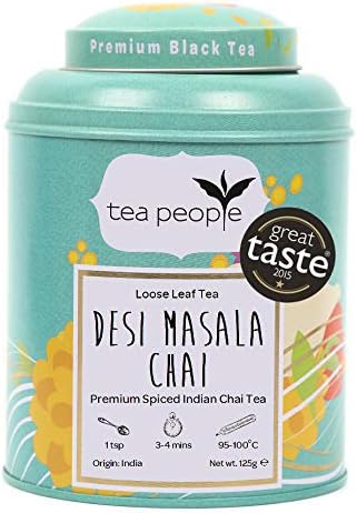 Tea People Desi Masala Chai Loose Tea Caddy 125g