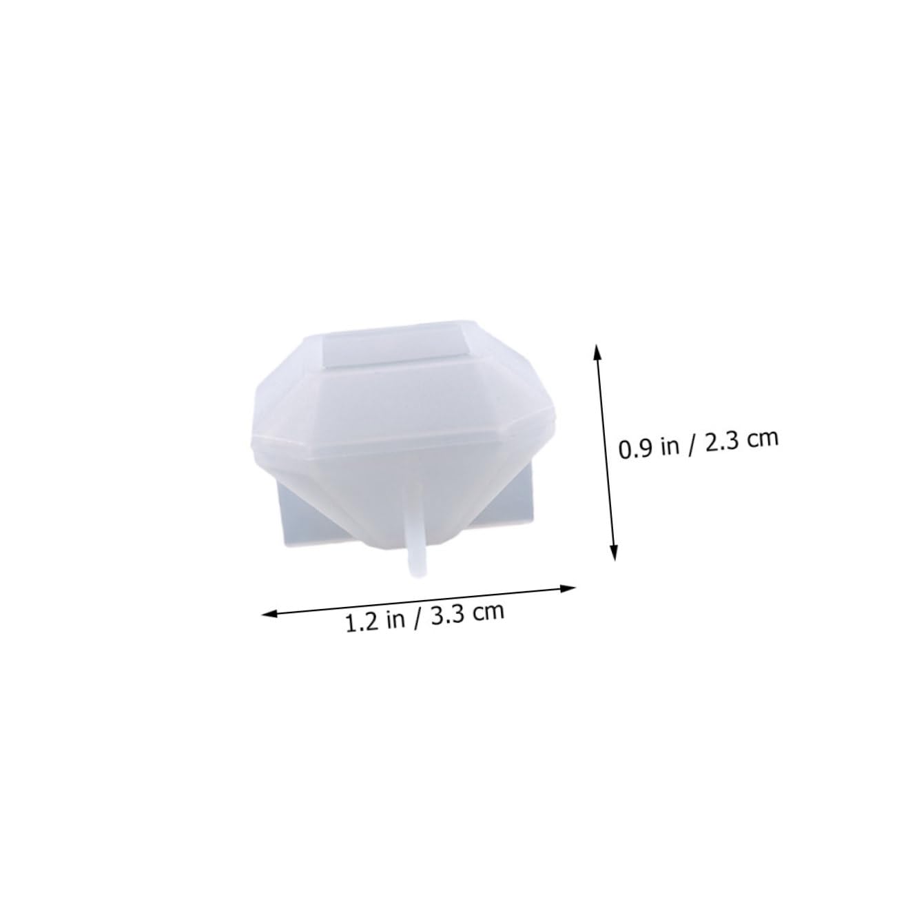 HOMSFOU 1Set Simple DIY Pull Handle Mold for Novel Shaped Drawer Knobs Convenient Crafting Supply with Bases and Screws for Home Decor and Furniture Projects