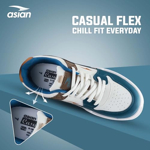 Image of ASIAN Shadow-01 Sneakers for Men | Soft Cushion Tech, Strong Grip Outsole & Colourblocked Style | Lightweight Casual Shoes for Walking, Training, Gym & Travel