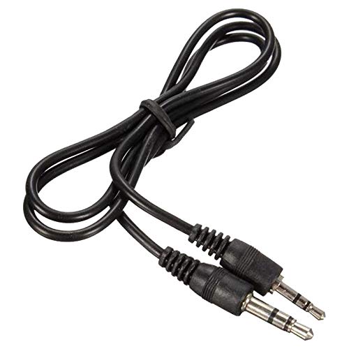 Cable auxiliar 3.5 mm macho a macho 6 pies miniatura 1