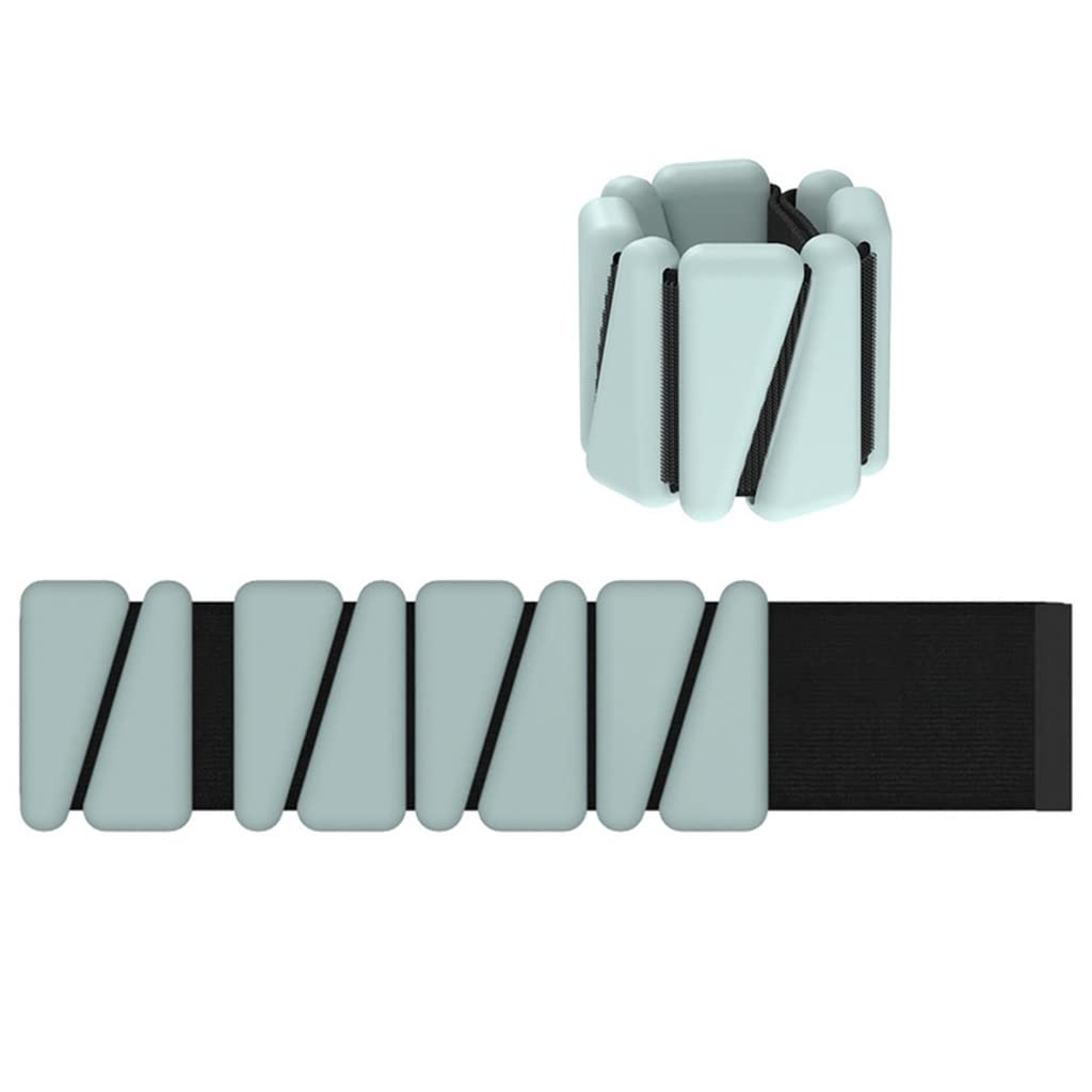 Totalmente Ajustable Tobillo muñeca Brazo Pierna Pesas para Fitness, Caminar, Pesas de Entrenamiento para piernas con Peso Ajustable, Juego de 2