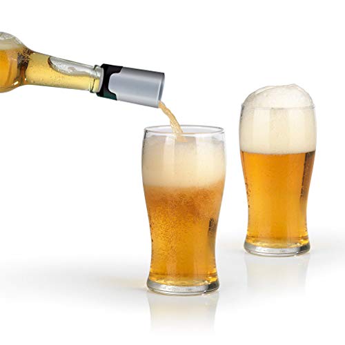 Mini espumador portátil de cerveja, máquina de espuma líquida, espumador de cerveja com gás