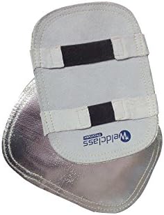 Taipan Abrasives WC-8205 Weldclass Aluminized Heat Shield, Hand Pad