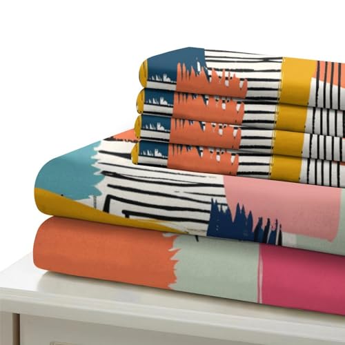 Housse de couette douce 220x240cm anti-acarien avec grand zip - 6