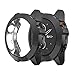 Produktbild RuenTech Kompatibel mit Garmin Fenix 5X Plus Schutzhülle Schutzfolie Ersatz weiche TPU Hülle Kompatibel mit Fenix 5X Plus Schutz Zubehör (Schwarz)