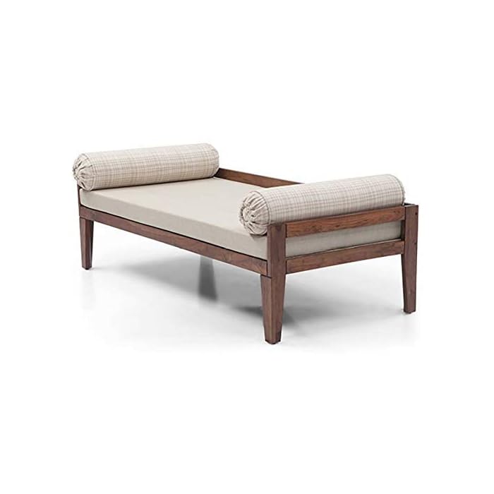 Buy DREAM LOOK FURNITURE Solid Wood Divan Bed for Living Room 3