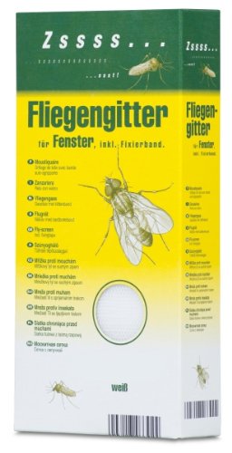 Preisvergleich Produktbild Windhager Fliegengitter Aktion, Weiß, 130 x 150 cm