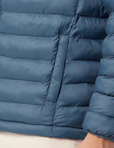 Image of Qube By Fort Collins Men's Ultralight Down Jacket - Lightweight Packable Puffer Winter Jacket for Men | Full Zip Warm Quilted Jacket with High Neck for Travel, Office & Winter Wear