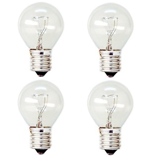GE Lighting 35156 40-Watt High Intensity Appliance Light S11 1CD Light Bulb (4 Bulbs)