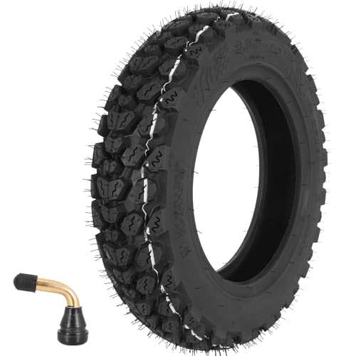 WEIYINGSI 3.50-10 Scooter Tire 3.50-10 Off-Road Tubeless Tire for Front/Rear Replacement Scooters and Mopeds Tires with 10 Inches Rims - 1 PACK