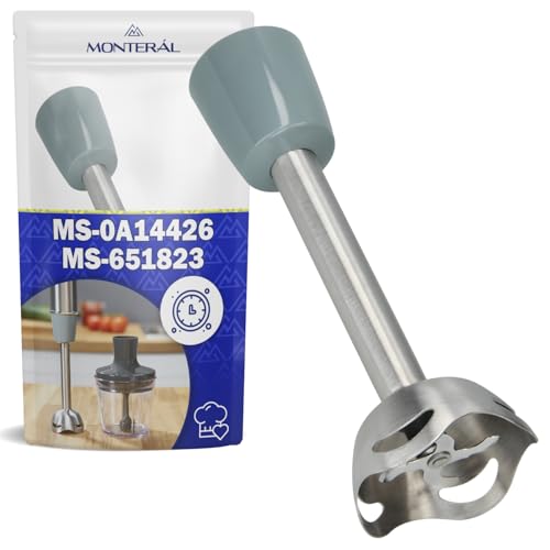 Piede per Frullatore a Immersione con Codice Originale MS-0A14426 MS-651823 per Moulinex DD65 DD85 per Tefal HB65 HB85 - Garanzia di 10 Anni - MONTERAL