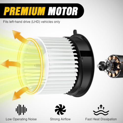 Image of Nilight HVAC Blower Motor and Resistor Assembly for Nissan Rogue 2008-2013 | Fit Sentra 2007-2012, Direct Replacement Fit, Restores Strong Airflow