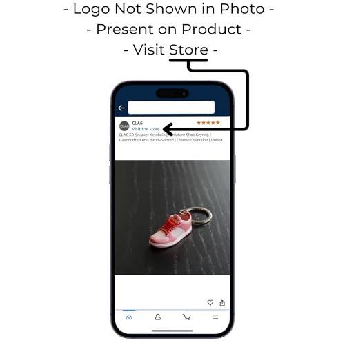Image of CLA6 3D Sneaker Keychain | Miniature Shoe Keyring | Handcrafted And Hand-painted | Diverse Collection | Unisex