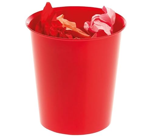 PAPELERA A-SERIES 14L - Rojo