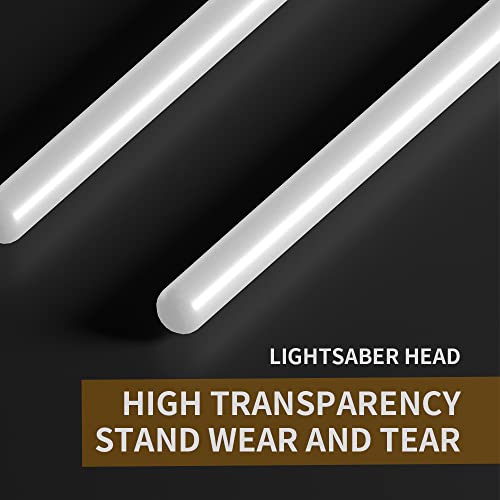 Dueling Light Sabers,Rgb 7 Colors Changeable ,Premium Aluminium Alloy Hilt Light Saber, 100 Minutes Battery Life, Crash Sound And Change Color, With Cool Background Sound, Button Control Color #TOP4