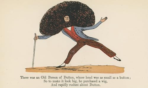 Pintura mural decorativa de Edward Lear en lienzo texturizado