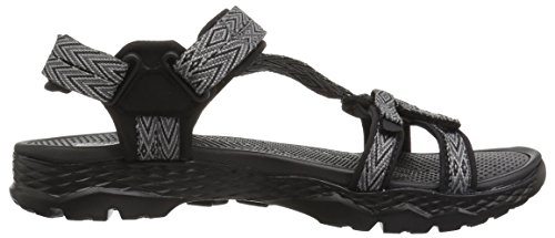 Skechers Performance Women's Go Walk Outdoors-Runyon Sport Sandal, black/gray, 10 M US