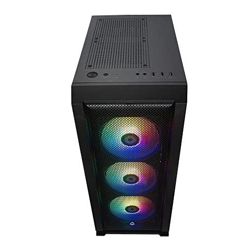 PC Gamer Completo Mancer, Intel i5, RX 580 8GB, 16GB DE RAM, SSD 480GB + Monitor 21