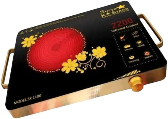 Surya k Star Infrared Induction Cooker Induction Stove Model SK 1100 two side handle