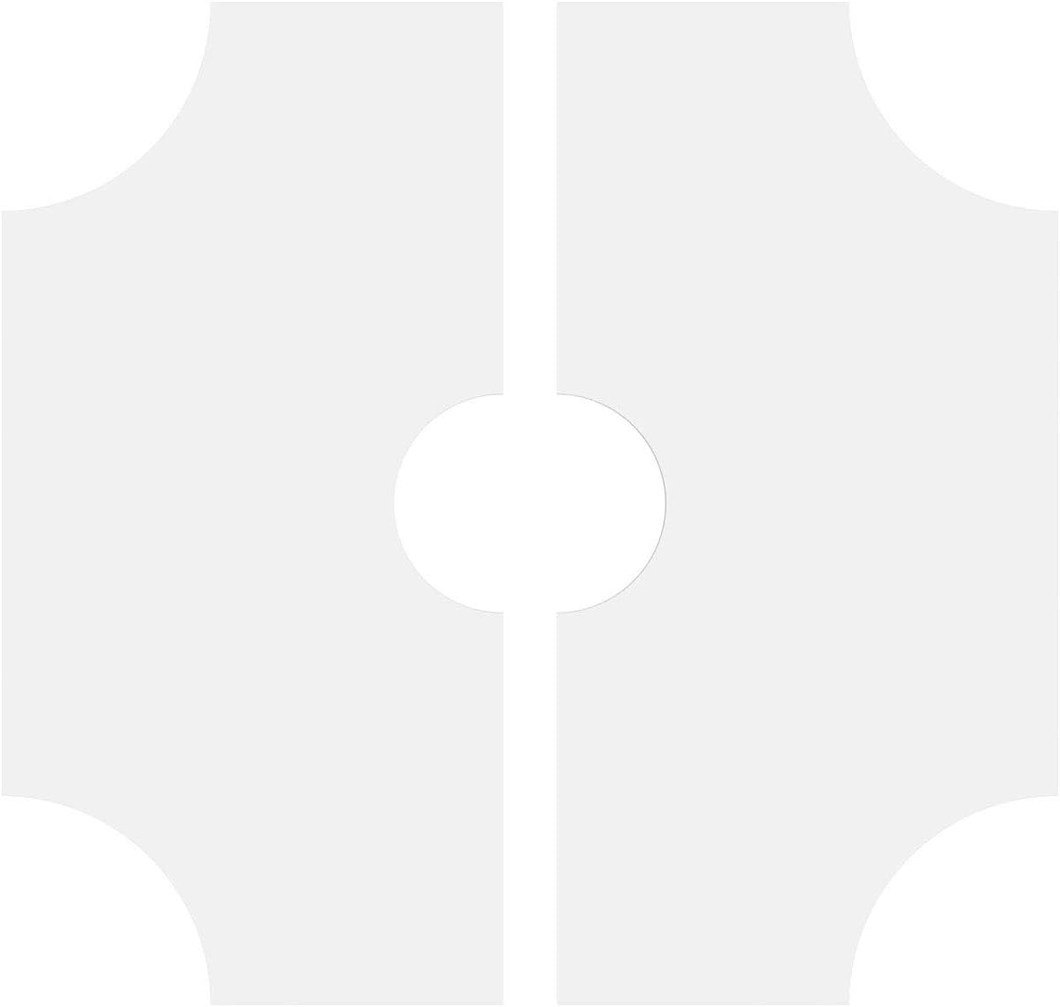 Ekena Millwork CMP32HS2-07000 Haus Architectural Grade PVC Contemporary, Two Piece Urethane Ceiling Medallions 32"OD x 7"ID x 10 1/2"C x 1"P